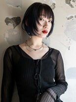 ロジ(loji) ボブレイヤーに黒青のデザインカラー