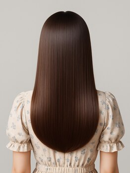 【今までにない縮毛矯正を実現】口コミ多数！全ての縮毛&ダメージ毛に対応◎艶と柔らかさが自慢の美髪へ―