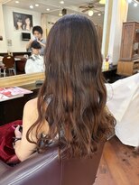 シャンプーボーイアネックス(SHAMPOO BOY Annex)&nbsp;なみ巻きパーマ風ロングby ERINA