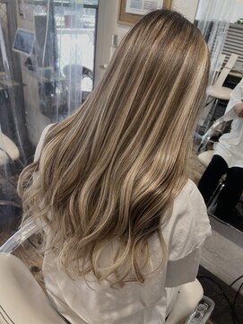 ジェイアンドビー(J＆B) [専門店]ブリーチなしでハイライトグラデーションエクステカラー