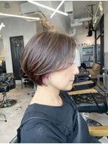 エイト 池袋店(EIGHT ikebukuro) ひし形ショートボブ