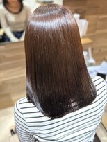 レリコ ニド(Relico-nid)&nbsp;ココアブラウン 髪質改善20代30代 美髪ストレート 京都烏丸