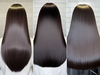 メロリッチ(MELLORICH)の写真/髪のクセが気になる方にオススメ！ナチュラル×扱いやすい仕上がりで、指通りの良いサラサラ感が叶います♪