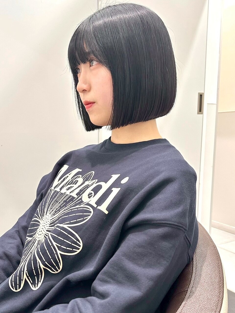 イノアカラーで叶う透明感ボブ：L268257095｜ヴィヴィー 福岡天神店