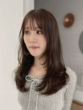 マッシュ 天王寺あべの(MASHU) 韓国風ミディアムレイヤー【天王寺/あべの】