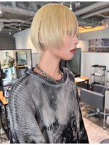 ヘアーズルネッタアベノ(HAIR'S Lunetta abeno)&nbsp;【大阪/天王寺】抜きっぱなしブランド×ショートヘア