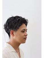 バーバーライラック(BARBER Lilac) サーフカール×ホワイトメッシュ