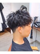 ヘアーサロン カヴィエ(hair salon covie)&nbsp;メンズショート　ルーズパーマ　シャドウパーマ