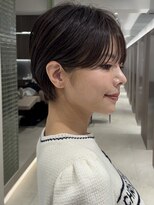 【完全個室サロン】Eleanor spa&treatment 高槻【9月19日 OPEN（予定）】&nbsp;小顔魅せヘア簡単スタイリングマッシュショートニュアンスカラー