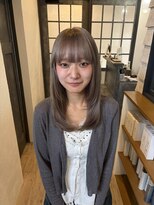 ヘアーアンドリラックス アミエ(hair&relax amie) 透明感あるグレージュ