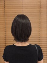 オーガニックエコ 川越(organic+eco)&nbsp;秋冬◎切りっぱなしコンパクトボブ/ブリーチなしカラー/艶髪小顔