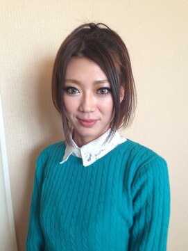 フェリシータ 緑地公園店(felicita) ハンサム耳かけボブからの大人かわいい♪マッシュアレンジ