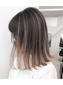 ALIVE吉祥寺 ロブイルミナカラーシースルーカラーヘルシーロング