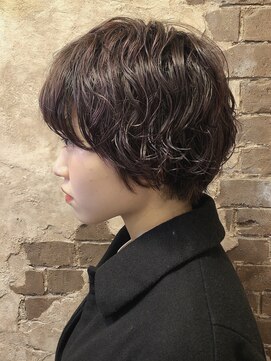 マギーヘア(magiy hair) [meyou]ニュアンスパーマ　マッシュショート