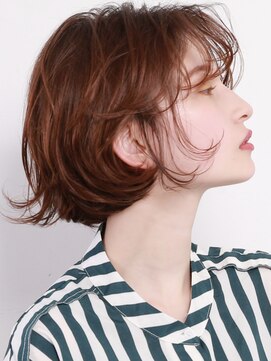 ピークアブー 銀座中央通り(PEEK-A-BOO) 『TOKIO』デジタルパーマの大人ボブ