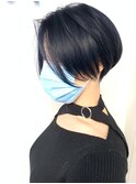 【KAILA】ネイビーブルーハンサムショート☆高野担当