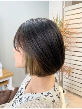 サイイン(saiin) インナーカラーボブ