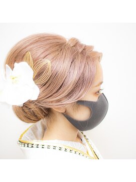 ヘアーサロン アモル(HAIR SALON Amor) #ヘアセット #成人式 #下関