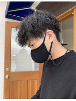 シャラク 砺波店(sharaku) メンズパーマ/ツイストスパイラル