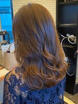 ディフィーノ 青山(DIFINO)&nbsp;【DIFINO青山】つやブラウン×コテ巻き仕上げ