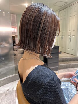 ロンド ロビン 栄(Lond robin) 【Lond robin】切りっぱなしボブ/ぱつっとボブ