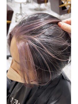 シエル 千葉店(CIEL) ＊ピンクフレーミング×ダークグレージュ