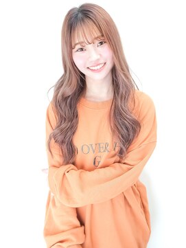 アクティフ(actif) ヘルシースタイル薄めバングふんわりカールショコラアッシュ