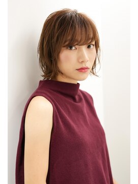 エアー 横浜(AIR) 【長谷川】大人ガーリー外はねウェーブボブ