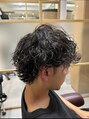 パティオン(PATIONN) 波巻きスパイラルパーマ+マッシュウルフオシャレ感◎