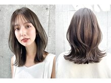 滑川みやこオススメ♪【絶対可愛いレイヤーカット、くびれ、ミディアム、セミディ】おろしても結んでも◎