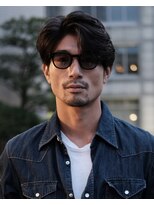 30代40代/刈り上げなし/センターパート