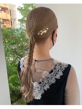 ユウヘアー 本山店(U Hair) 【U Hair】結婚式ヘアセット×ハイトーン