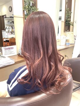 コアフィールフィス(COIFFURE fils) レッドブラウン　ピンクブラウン　推しカラー