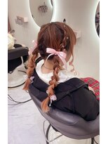 クラン 梅田店(clan)&nbsp;編みおろしツイン/梅田ヘアセット