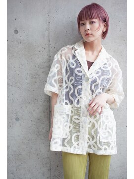 アッシュ 池袋店(Ash) 10代20代30代『小顔ショートボブ』　　＃池袋駅