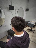 ビーヒアナウ N゜03 金沢駅西店(BE HERE NOW) メンズショート/刈り上げ/くせ毛活かし/ナチュラル