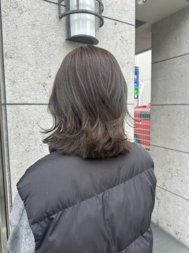 ニール シトロン 名古屋 伏見 丸の内(NEELU citron) 【Neeluscuro_yuna】レイヤーボブ