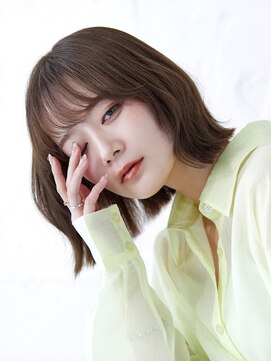 ラフィス ヘアー ロビン 名古屋店(La fith hair robin) 【La fith】オリーブグレージュ×ブリーチなしWカラー