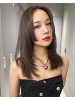 サイン 渋谷(SIGN)&nbsp;ザクザクレイヤーカット巻き方簡単ロング韓国アイドル表参道渋谷