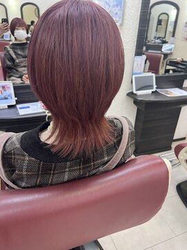 ヘアーデザインロアール(HairDesign  LOIRE) ラズベリーピンク