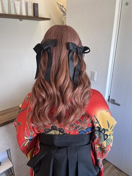 リブヘア(LiB hair) 卒業袴ハーフツインアレンジ☆
