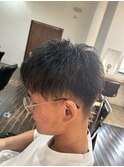 爽やかアップバンクショート