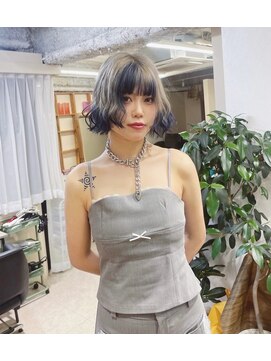 チェレ オレ 新金岡店(Chere ore) 特殊カラー・デザインカラー・ローライト・ウエーブヘア UP