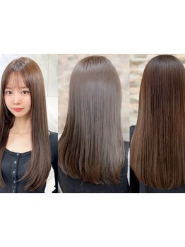 ダメージレス×ナチュラル☆TOKIO縮毛矯正で憧れの艶髪に◎扱いやすく毎朝のスタイリングも楽に♪【塚口】