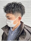 フェードメンズカットツイストパーマメンズサロンメンズパーマ
