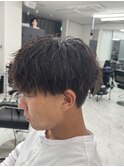 波巻きパーマ/スパイラル/ツイスパ/メンズサロン/メンズ/波巻き