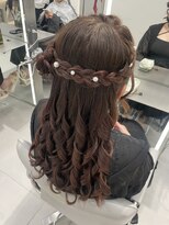 【新宿駅/新宿三丁目/ヘアセット/くるみちゃんヘア】