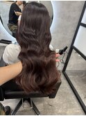 柔らかツヤ髪＊ピンクブラウンで大人可愛く！！