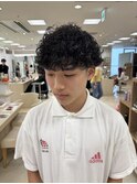 波巻きパーマ/プードルパーマ/メンズパーマ