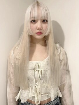 ペレ アネックス 大阪梅田茶屋町店(PELE ANNEX) くびれヘア/アプリコットオレンジ/夏のヘアアレンジ/梅田